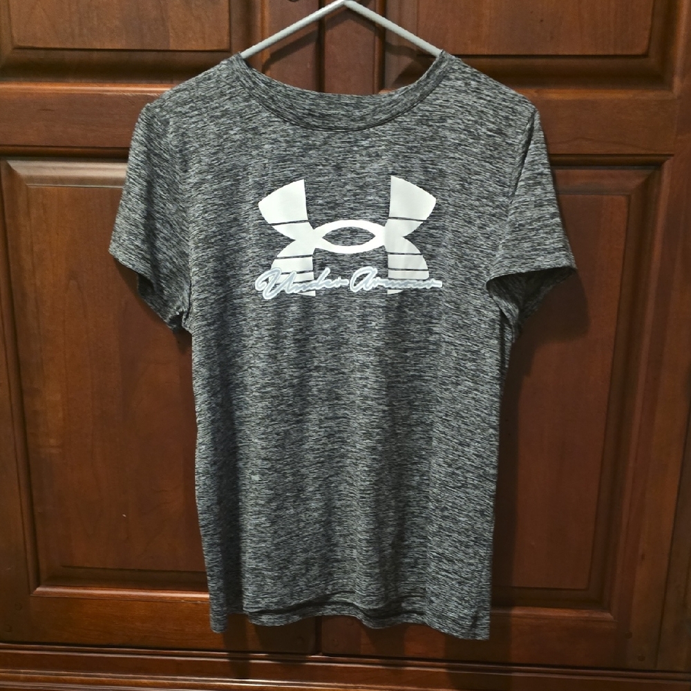 Under Armour Heathered Black T-Shirt